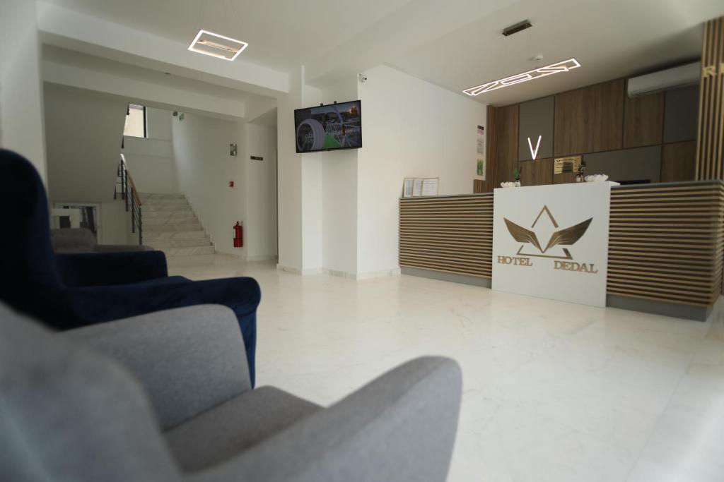 Kuchyň nebo kuchyňský kout v ubytování Hotel Dedal