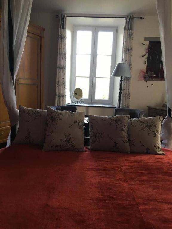 Posezení v ubytování Gîte "L'échappée amoureuse et féérique"