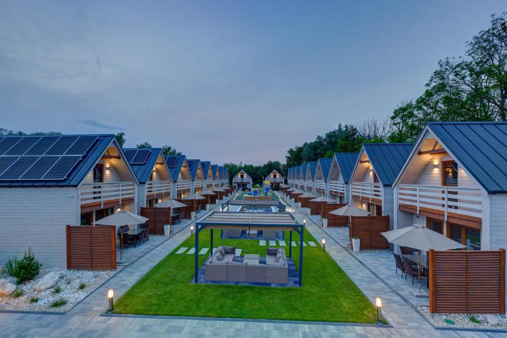 Vonkajšia záhrada v ubytovaní Natural Resort
