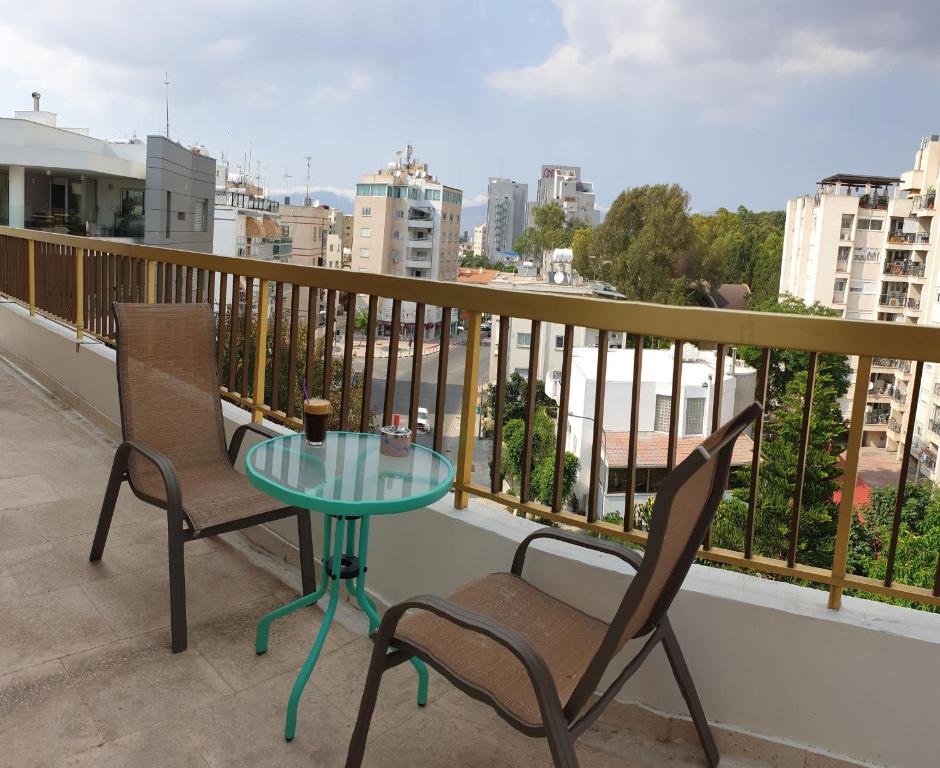 Balkón nebo terasa v ubytování NEX Hostel