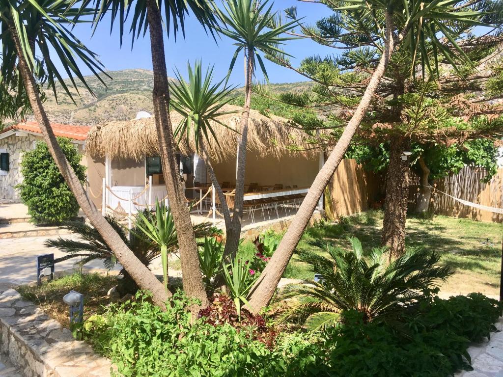Zahrada ubytování Alegria Kefalonia