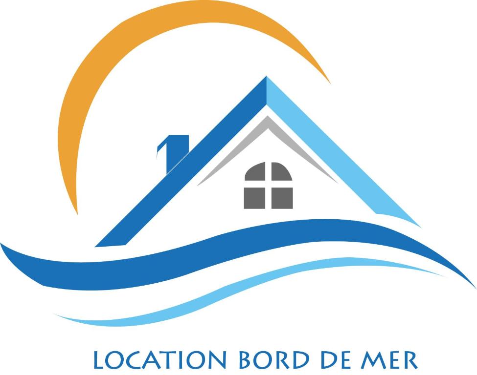 a house over the water logo template illustration at La Grande Marée in Dieppe