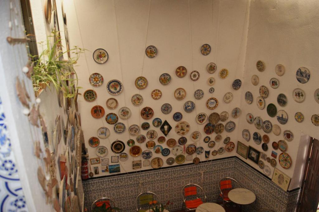 A bathroom at Hostal Alcázar