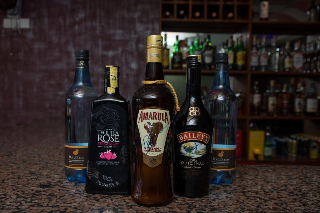 Nápoje v ubytování Delfirm Hotel