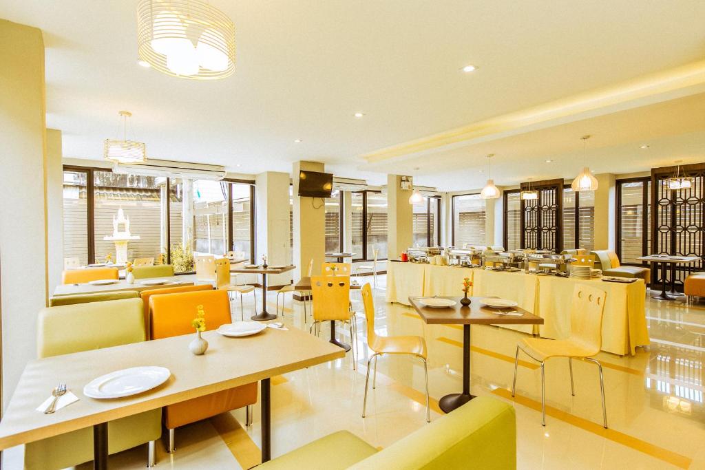 Posezení v ubytování De Hug Hotel & Residence