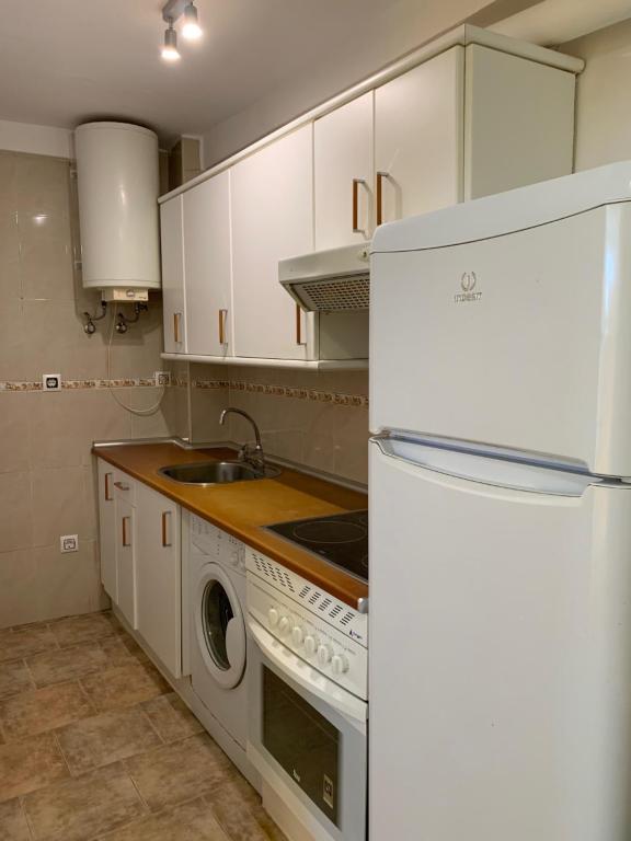 Kuchyň nebo kuchyňský kout v ubytování Casa Castillo