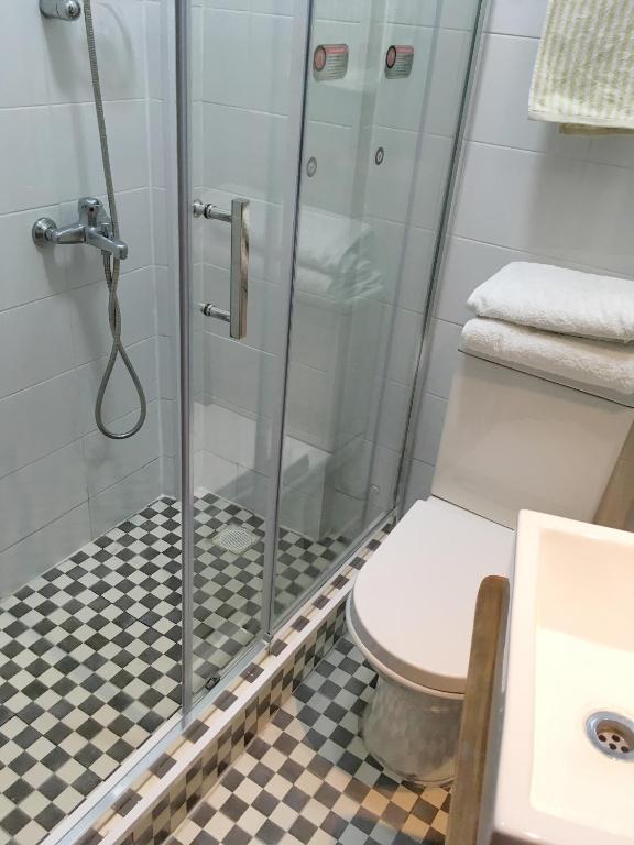 Koupelna v ubytování Tralkan B&B