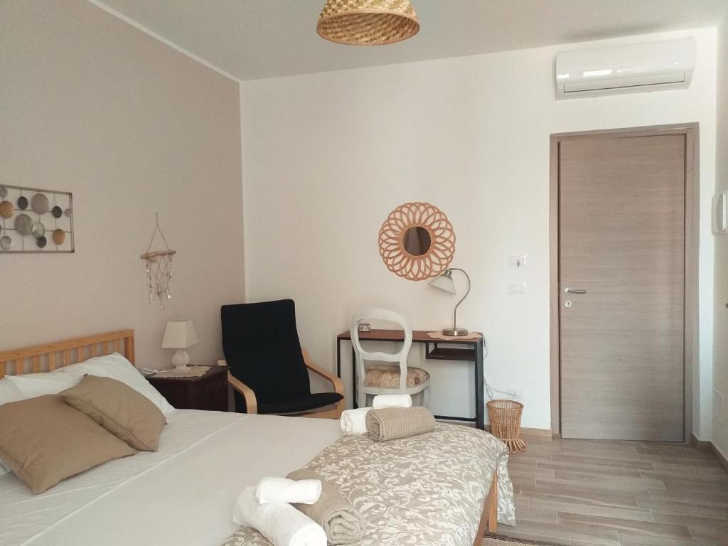 Postel nebo postele na pokoji v ubytování B&B Marsà