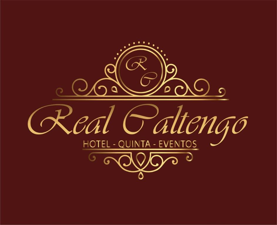 a logo for a hotel entitled real cartinaosa at Hotel No Que No in Tepexi del Río