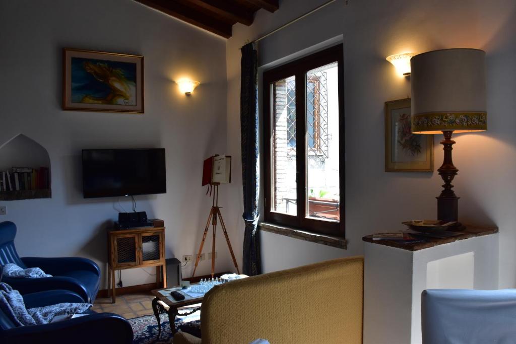 Część wypoczynkowa w obiekcie Al Castello di Leprignano