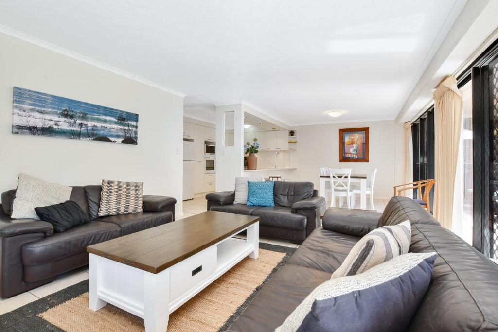 Posezení v ubytování La Mer Apartments