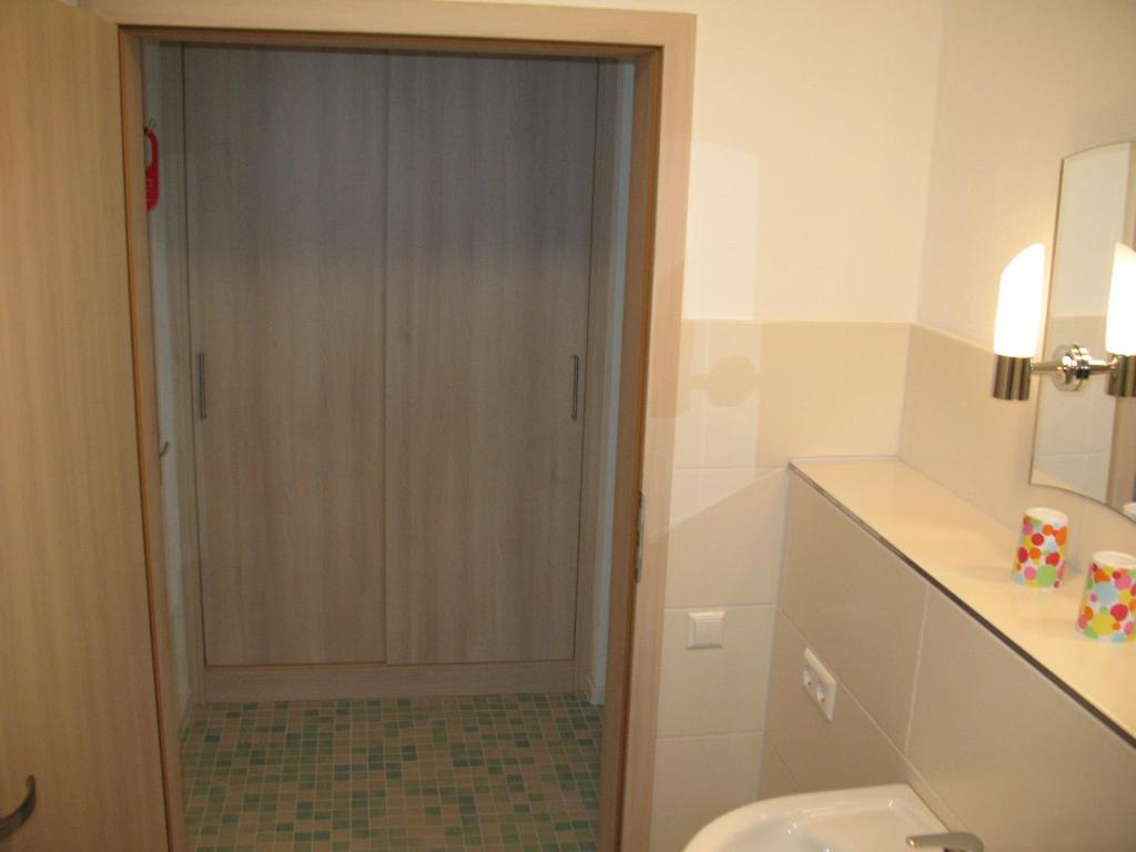 Koupelna v ubytování Pension Hinz & Kunz