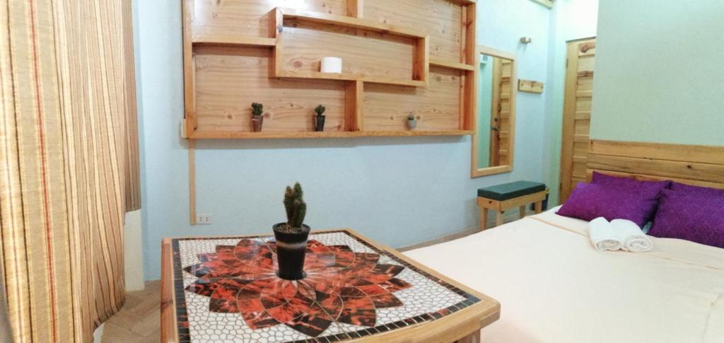 Katil atau katil-katil dalam bilik di Sagada Lodging Home