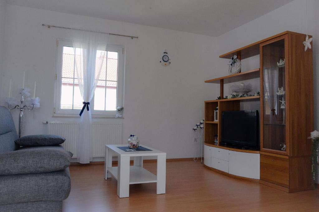TV a/nebo společenská místnost v ubytování City roof top Apartment Cambi