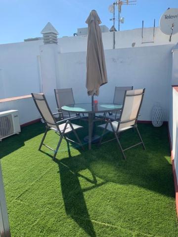A patio or other outdoor area at Atico Cielos 102