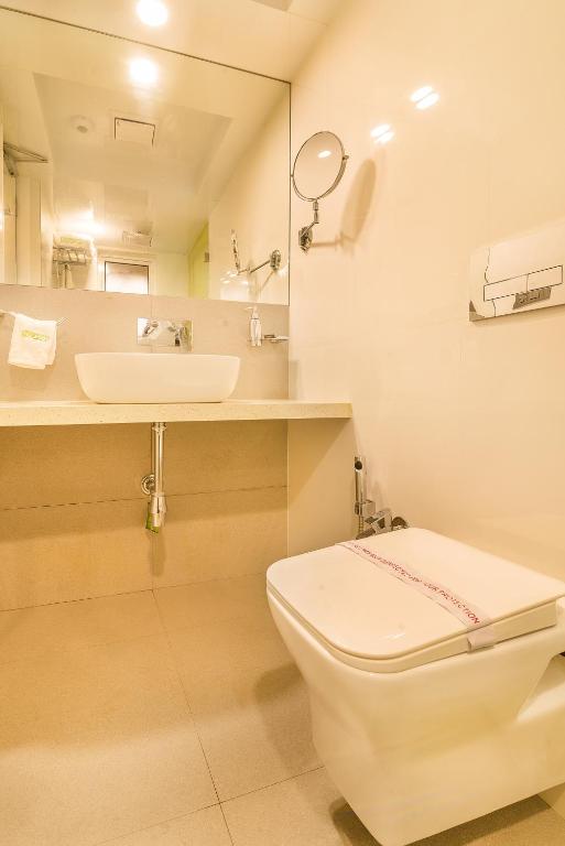 Koupelna v ubytování Hotel Wego