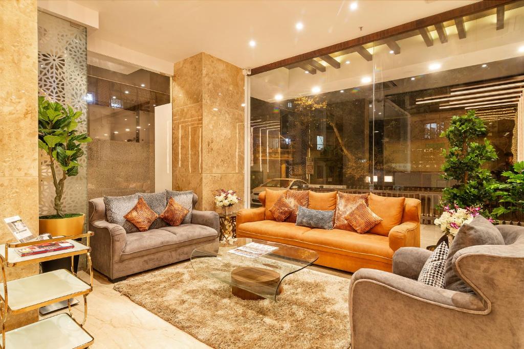 Posezení v ubytování Hotel Wego