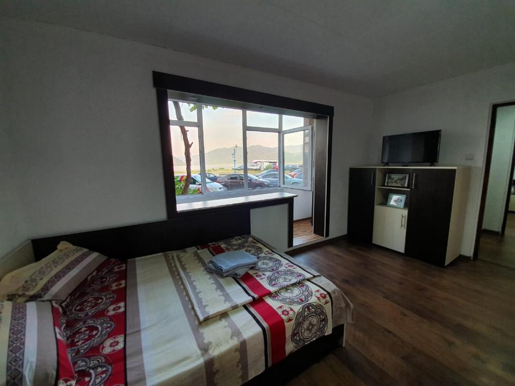 Letto o letti in una camera di Apartment Ada Kaleh
