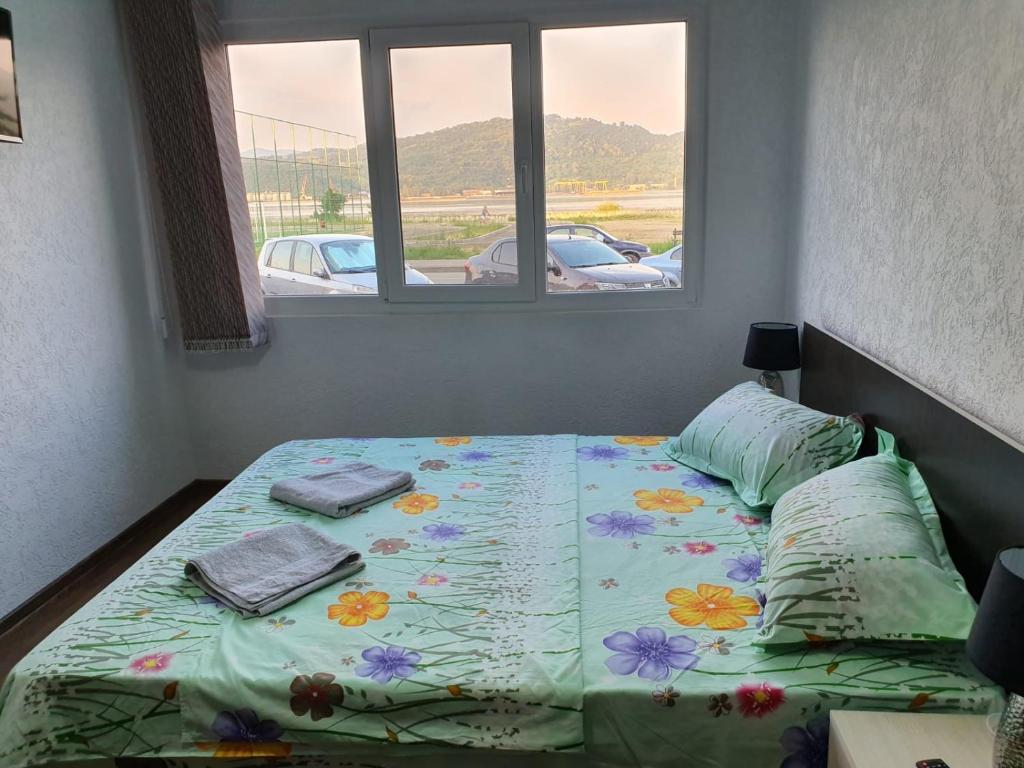 Letto o letti in una camera di Apartment Ada Kaleh