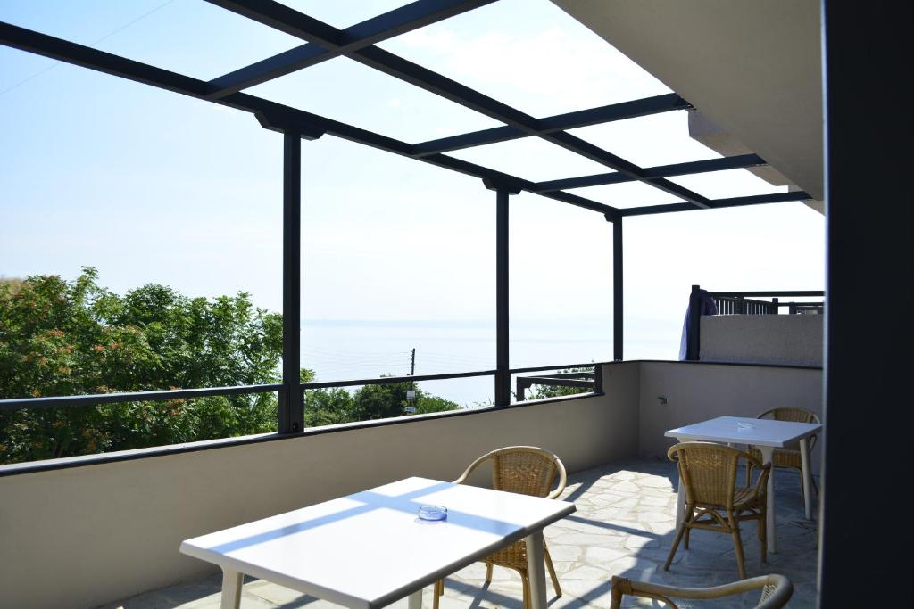 A balcony or terrace at Arellis