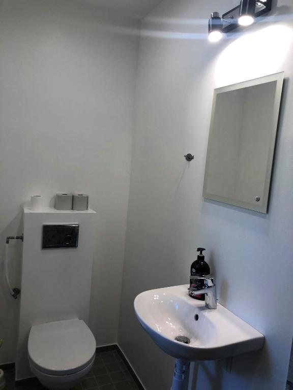 Koupelna v ubytování Nõmme Apartments