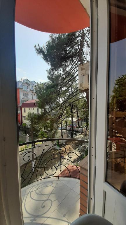 Nespecifikovaný výhled na hory nebo výhled na hory při pohledu z hotelu