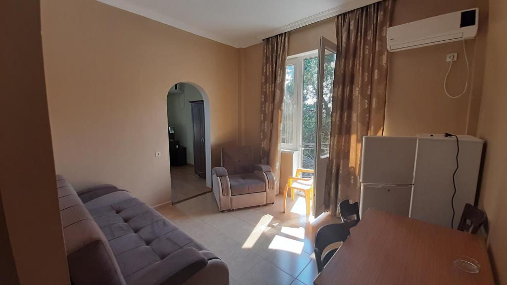 Posezení v ubytování Hotel Evrazia