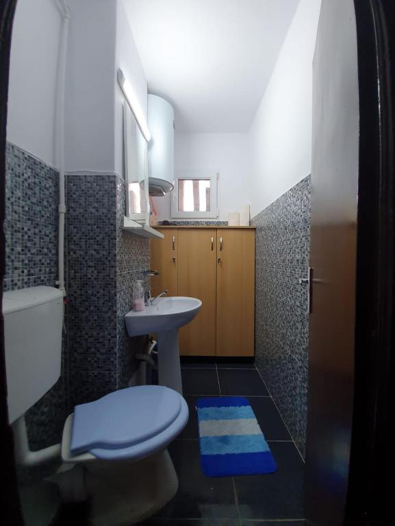 Koupelna v ubytování Apartament Maya