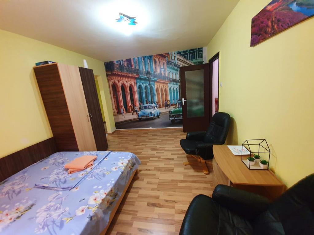 Posezení v ubytování Apartament Maya