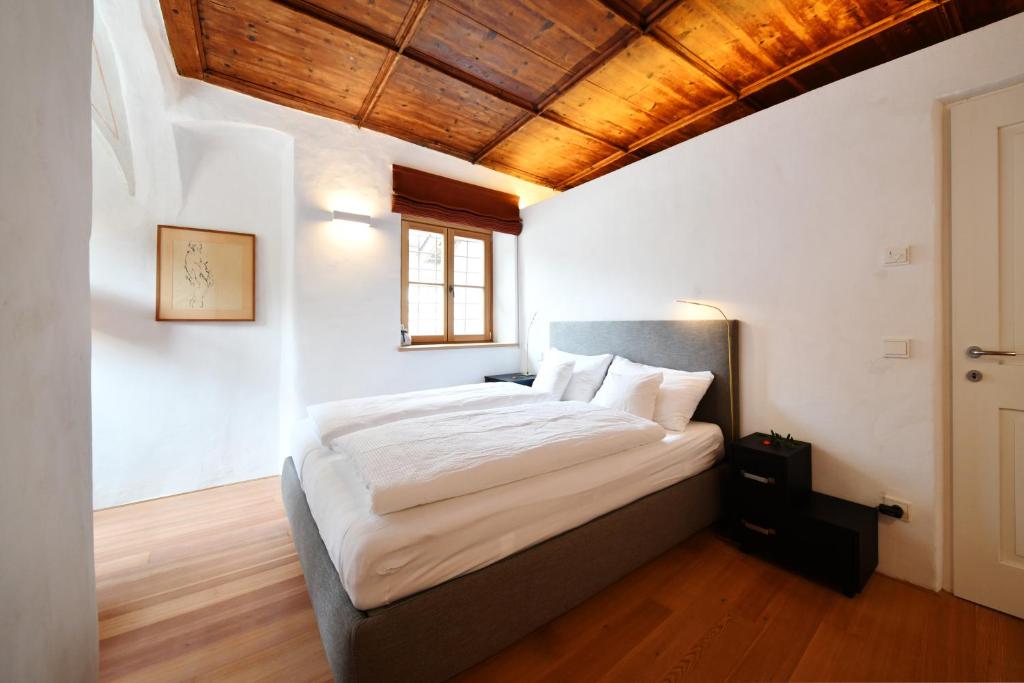 Postel nebo postele na pokoji v ubytování Casa Piganò