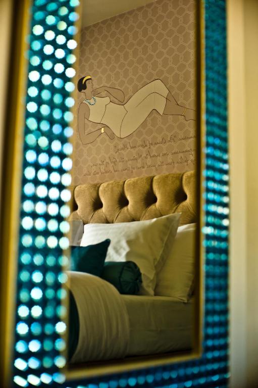 Łóżko lub łóżka w pokoju w obiekcie Design Hotel Jewel Prague