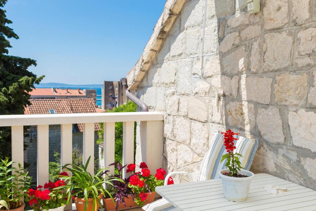 Balkón alebo terasa v ubytovaní Split Center Suites