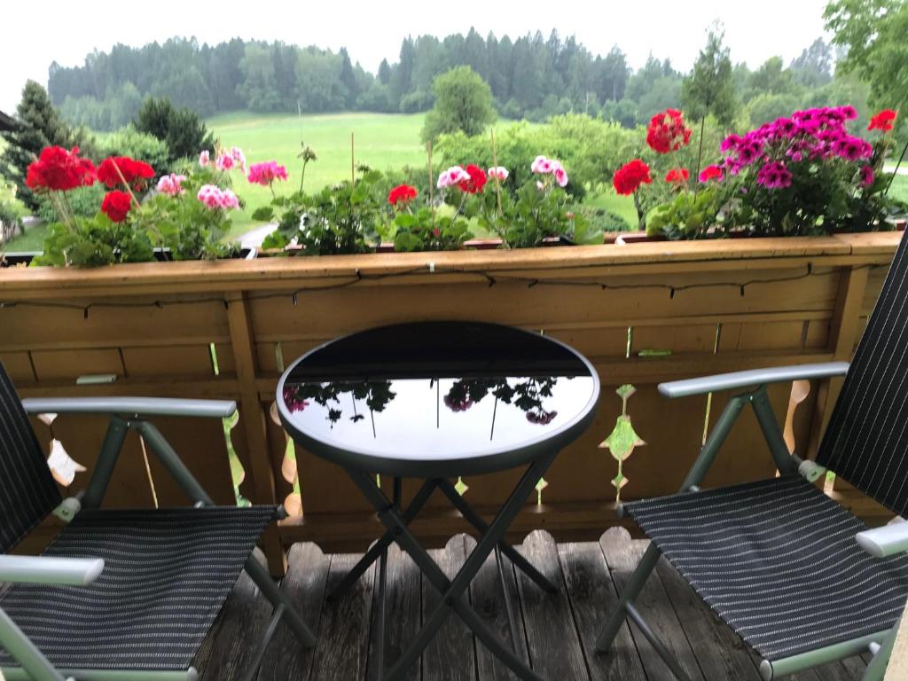 Aed väljaspool majutusasutust Haus Kleiner Seeblick
