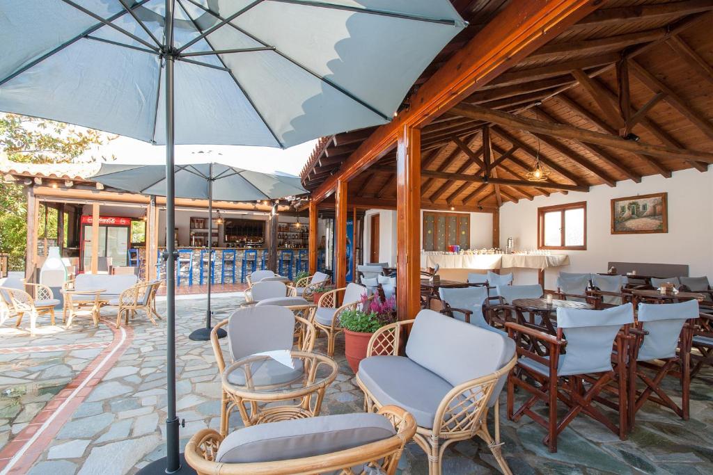 Restaurace v ubytování STRAWBERRY Skiathos