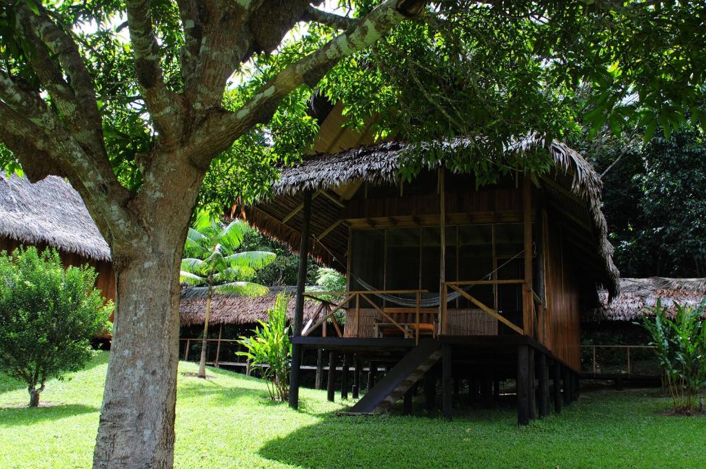 Zahrada ubytování Pacaya Samiria Amazon Lodge - ALL INCLUSIVE