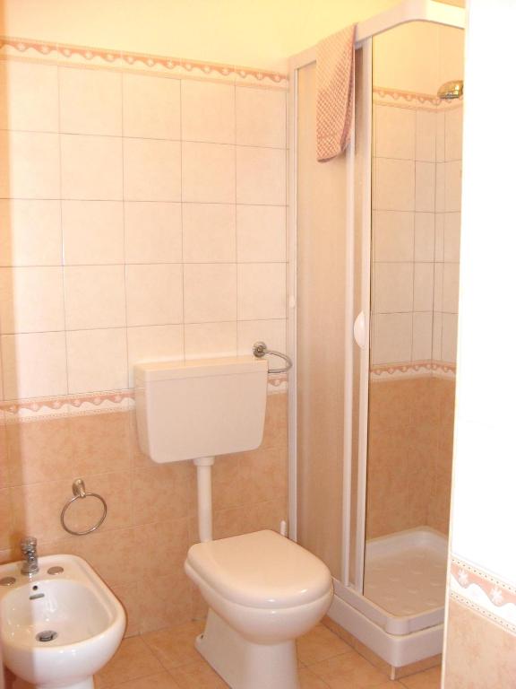 Kúpeľňa v ubytovaní Hotel Piro