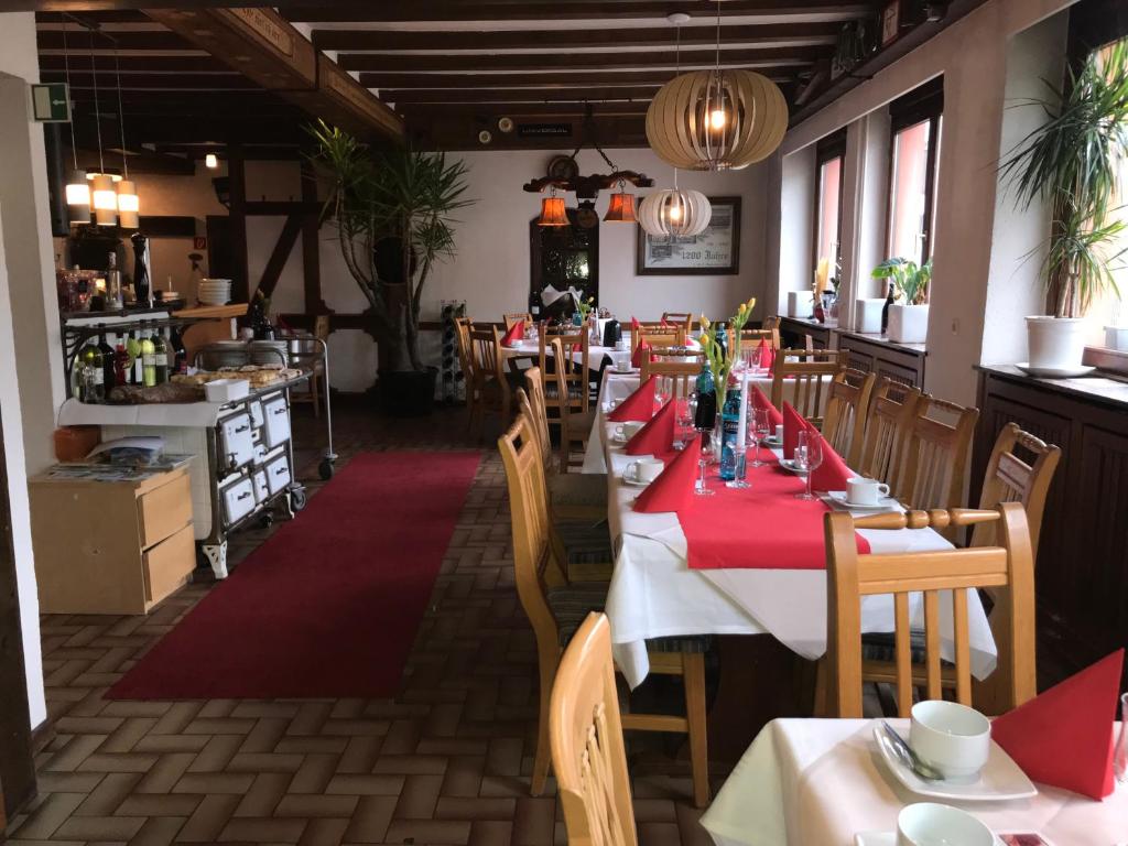 Restaurace v ubytování Hotel zur Post limburg Bad camberg