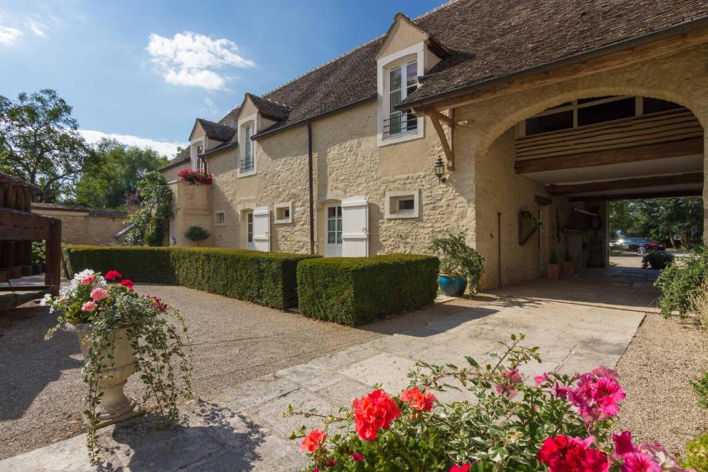 Zahrada ubytování Hôtel Le Clos