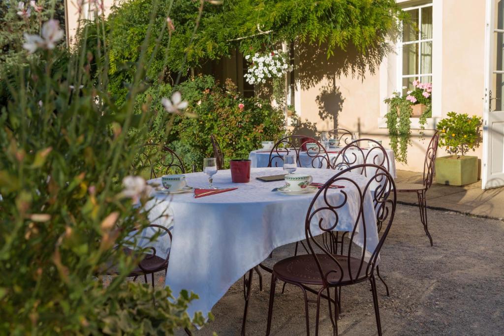 Zahrada ubytování Hôtel Le Clos