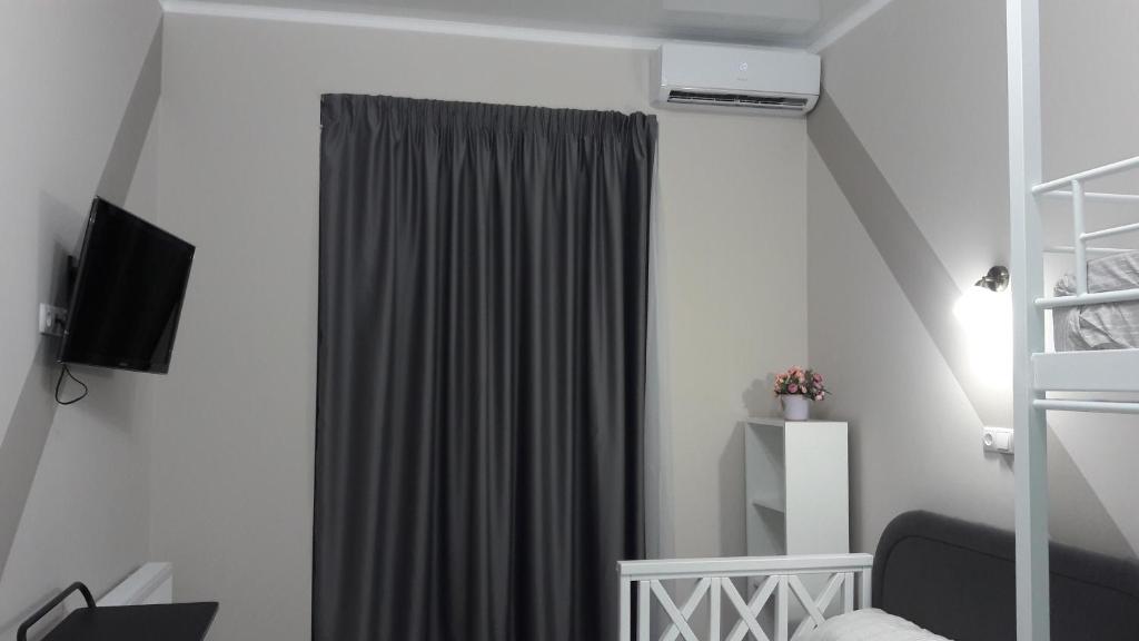 TV a/nebo společenská místnost v ubytování 10 Fontana House Mykonos