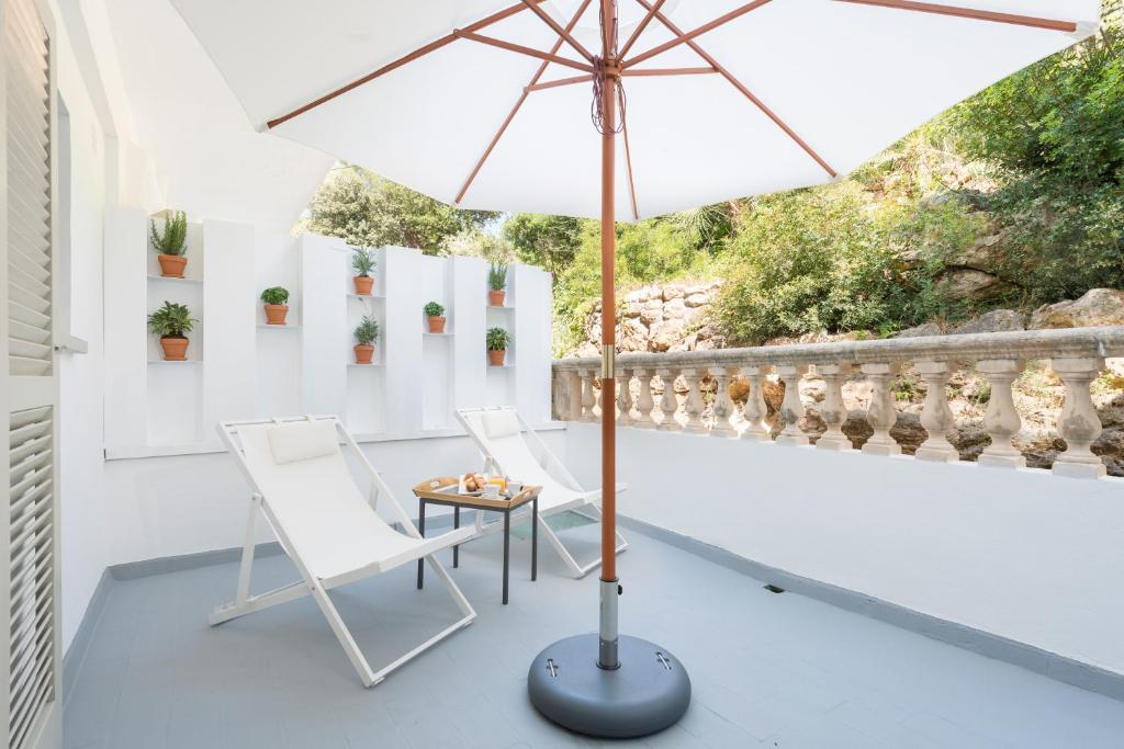 Uma varanda ou terraço em Boutique Hotel Oriola