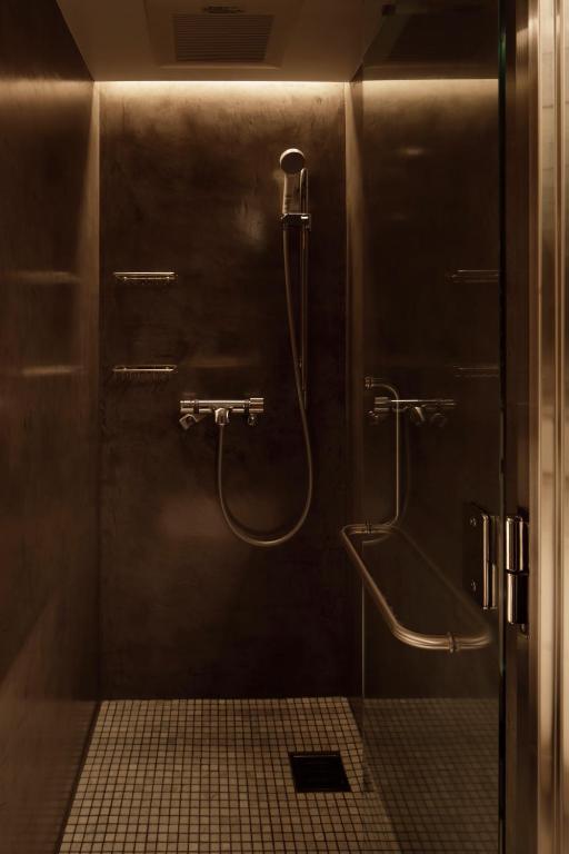 Koupelna v ubytování hotel min 大人専用