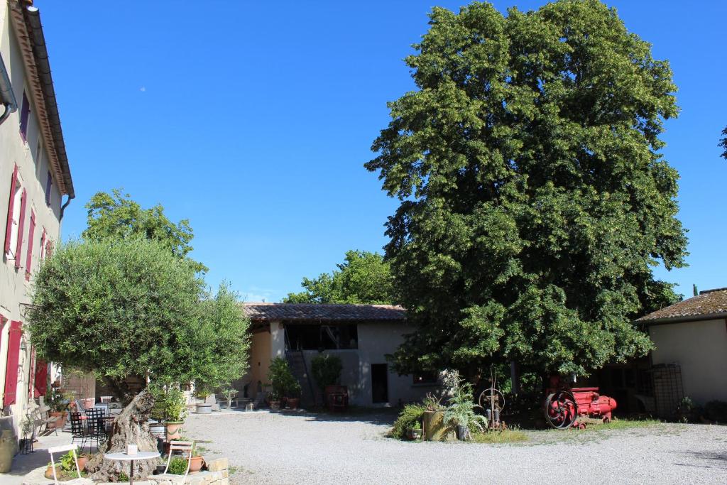 Zahrada ubytování L'Albane Chambres d'hôtes