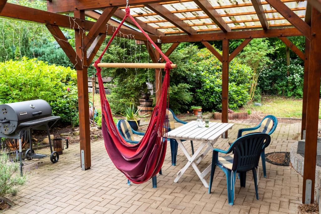 Zahrada ubytování Ferienhaus im Grünen