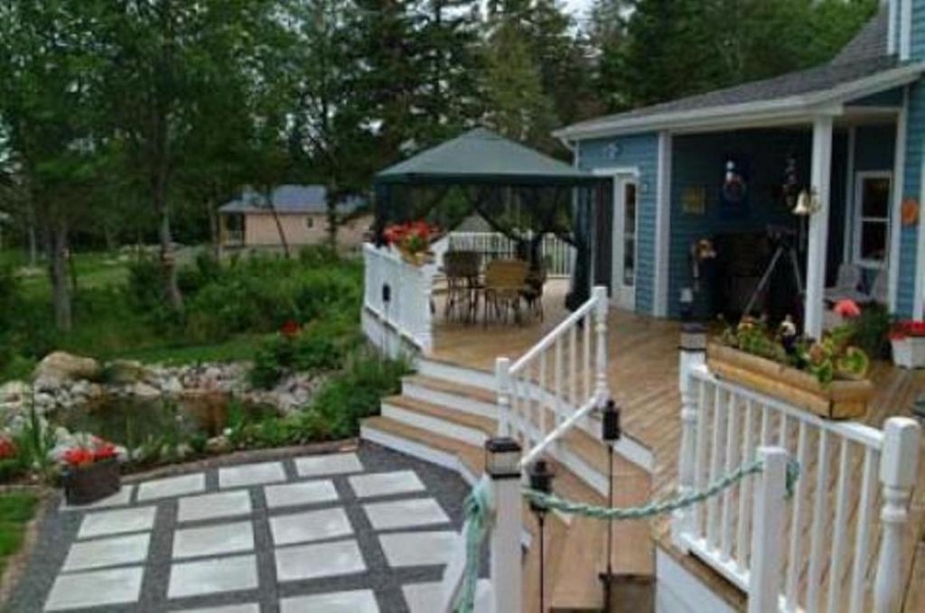 Zahrada ubytování Sea Parrot Ocean View Manor