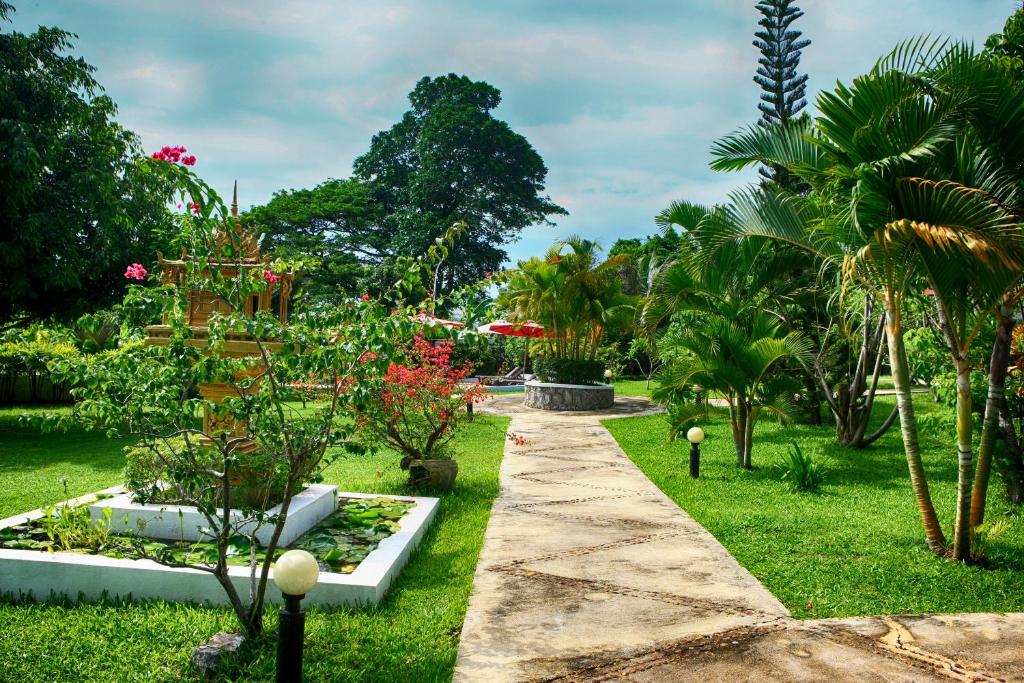 Zahrada ubytování Q Bungalows