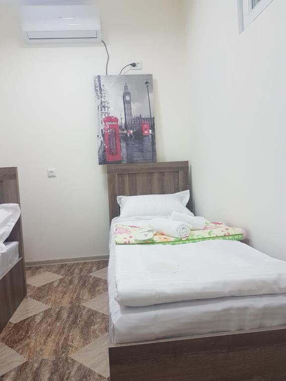 Postel nebo postele na pokoji v ubytování Green Palma