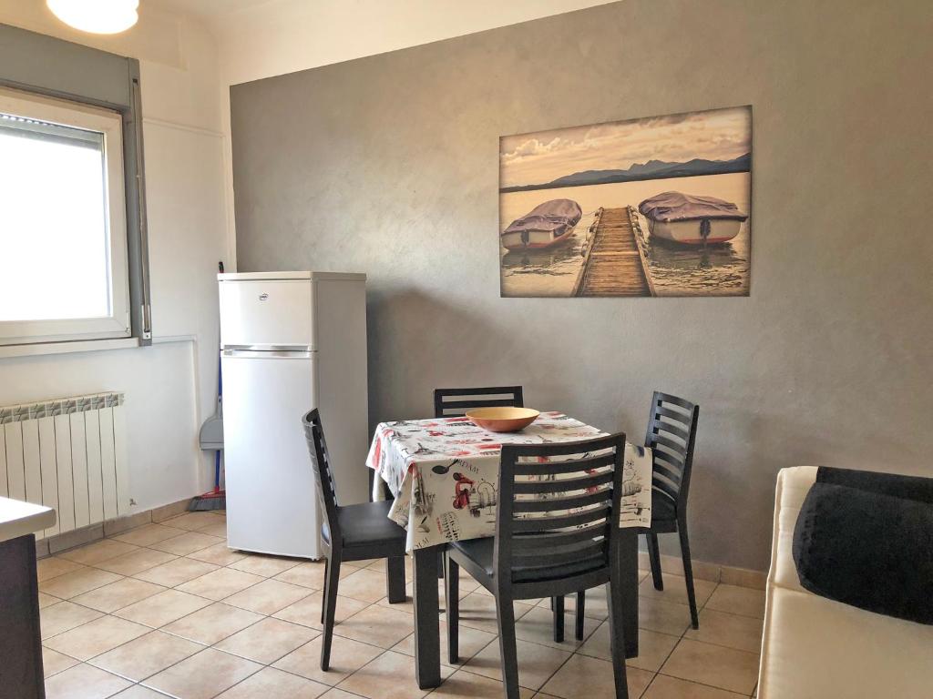 Kuchyň nebo kuchyňský kout v ubytování La Chiocciola Guesthouse Briantea