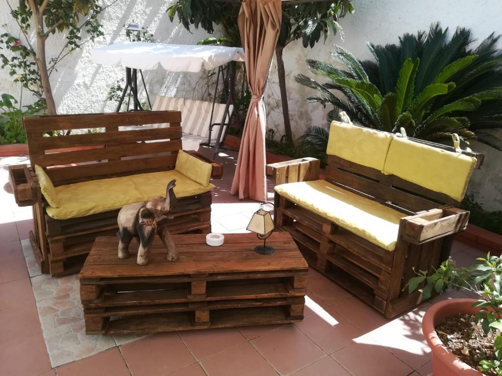 Posezení v ubytování Casa Antica