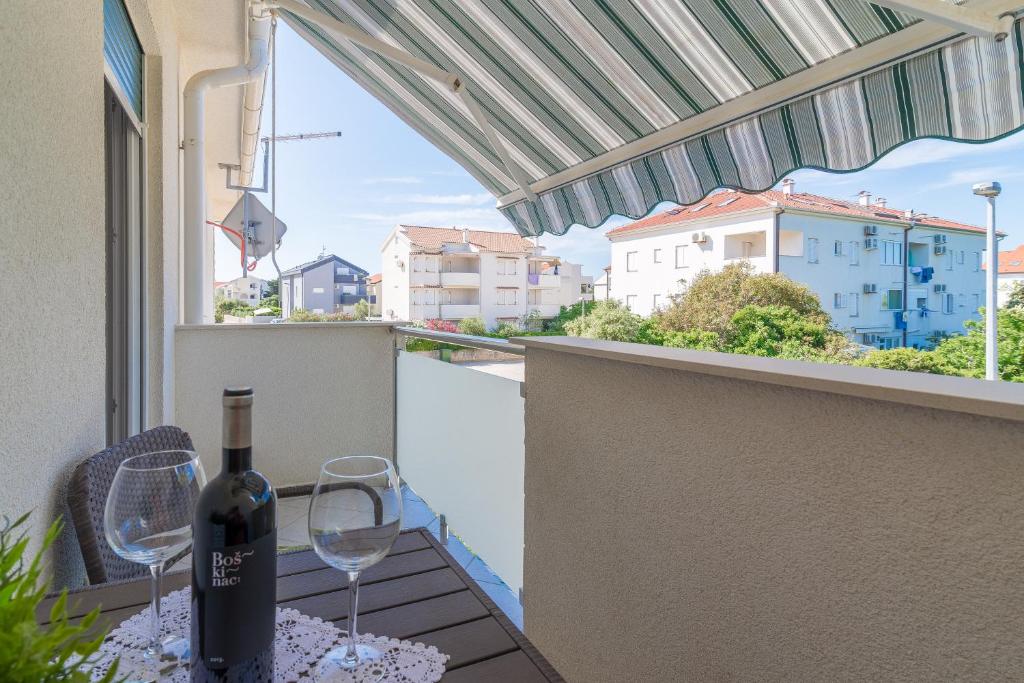 Балкон или терраса в Apartments Sestanka